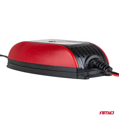 AMiO DVL DBC-4A digitális akkumulátortöltő, 6/12 V, 2/4 A (02088)