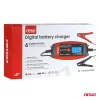 AMiO DVL DBC-4A digitális akkumulátortöltő, 6/12 V, 2/4 A (02088)