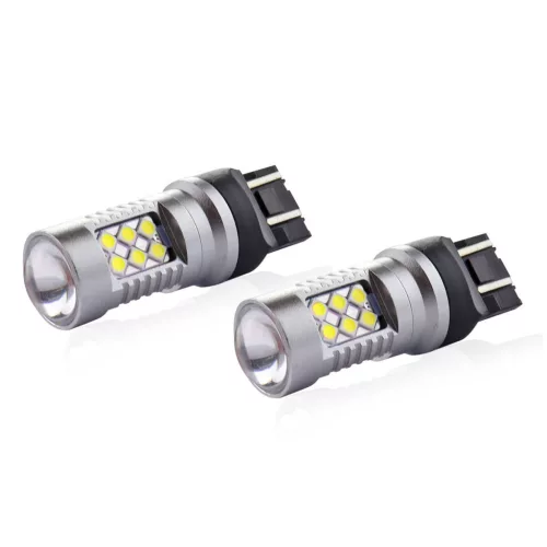AMiO LED CANBUS 3030 24SMD T20 7443 W21/5W fehér 12V/24V (02126)