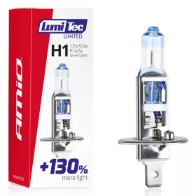AMiO halogénizzó H1 12V 55W LumiTec LIMITED +130% (02130)