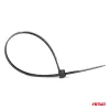 AMiO kábelkötegelő fekete 3,6x300mm - 100 db (02154)