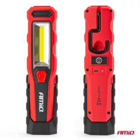   AMiO LED-es szerelőlámpa – forgatható 180° 1800 mAh (02171)
