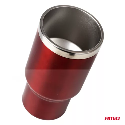 AMiO autós vízforraló bögre, 450 ml, piros, 12 V (02177)
