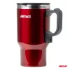 AMiO autós vízforraló bögre, 450 ml, piros, 12 V (02177)