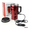 AMiO autós vízforraló bögre, 450 ml, piros, 12 V (02177)