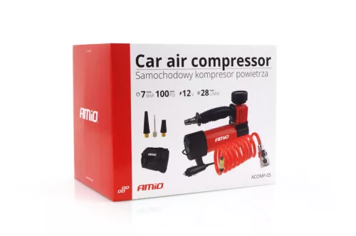 AMiO autós légkompresszor 12V HQ ACOMP-05 (02179)