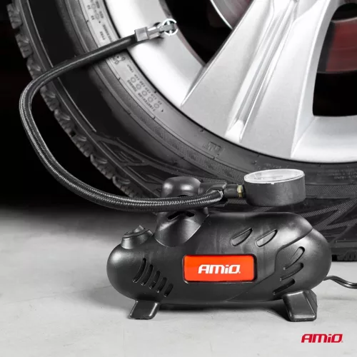 AMiO autós légkompresszor 12V ACOMP-07 (02181)