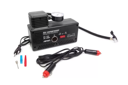 AMiO autós légkompresszor 12V/230V Acomp-13 (02188)