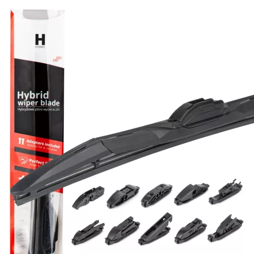 AMiO hibrid ablaktörlő lapát multiconnect 21" (530mm) 11 adapter (02208)