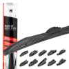AMiO hibrid ablaktörlő lapát multiconnect 24" (600mm) 11 adapter (02211)