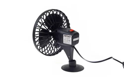 AMiO autós ventilátor – tapadókorongos miniFAN 12V (02235)