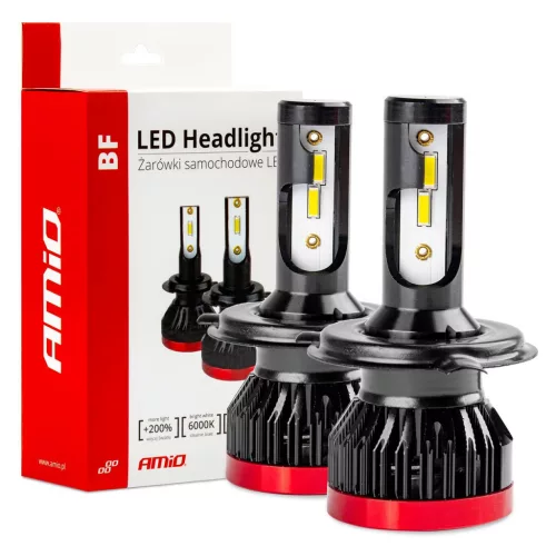 AMiO LED fényszóróizzók BF sorozat H4/H19 (02241)