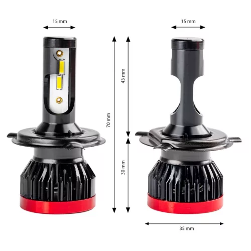 AMiO LED fényszóróizzók BF sorozat H4/H19 (02241)