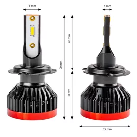 AMiO LED fényszóróizzók BF sorozat H7 BF (02242)