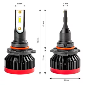   AMiO LED fényszóróizzók BF sorozat HB3 9005/HIR1 9011/H10 (02246)