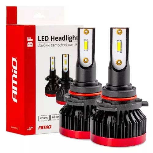 AMiO LED fényszóróizzók BF sorozat HB3 9005/HIR1 9011/H10 (02246)