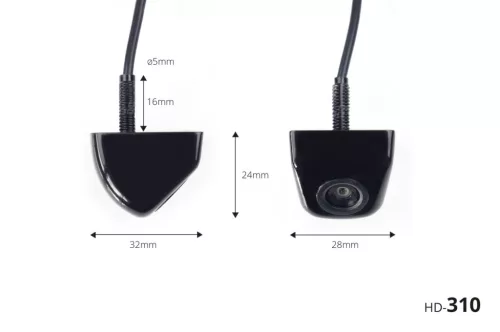 AMiO parkolást segítő rendszer TFT01 4,3" – HD-310 4 érzékelők ezüst (02272)