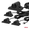 AMiO parkolást segítő rendszer LED 4 érzékelő fekete 19mm teherautó (02279)