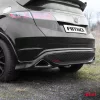 AMiO parkolást segítő rendszer LED COB 4 érzékelő fekete (02281)