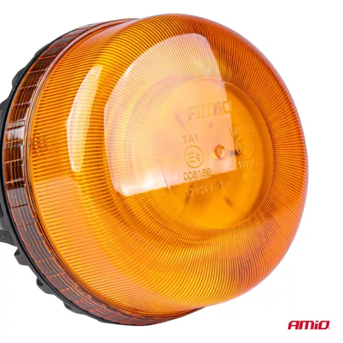 AMiO figyelmeztető lámpa 36 LED csavar R65 R10 12V 24V W03sb (02294)