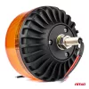 AMiO figyelmeztető lámpa 36 LED csavar R65 R10 12V 24V W03sb (02294)