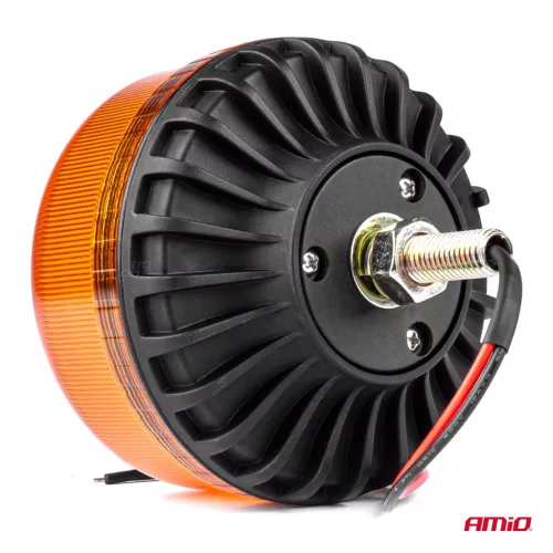 AMiO figyelmeztető lámpa 36 LED csavar R65 R10 12V 24V W03sb (02294)