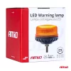 AMiO figyelmeztető lámpa 36 LED csavar R65 R10 12V 24V W03sb (02294)