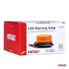AMiO LED-es figyelmeztető lámpa W03M mágneses R65 R10 36LED 12/24V IP56 (02295)