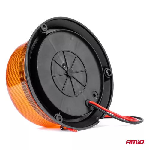 AMiO LED-es figyelmeztető lámpa 36 LED rögzítőcsavarok R65 R10 12V 24V W03b (02296)