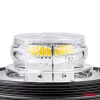 AMiO LED-es figyelmeztető lámpa 36 LED rögzítőcsavarok R65 R10 12V 24V W03b (02296)