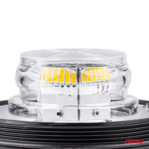 AMiO LED-es figyelmeztető lámpa 36 LED rögzítőcsavarok R65 R10 12V 24V W03b (02296)