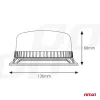 AMiO LED-es figyelmeztető lámpa 36 LED rögzítőcsavarok R65 R10 12V 24V W03b (02296)
