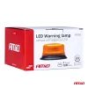 AMiO LED-es figyelmeztető lámpa 36 LED rögzítőcsavarok R65 R10 12V 24V W03b (02296)