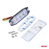 AMiO LED-es figyelmeztető lámpa 4 LED R65 R10 12-24V (02298)