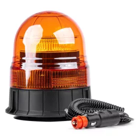   AMiO figyelmeztető lámpa W02M mágneses R65 R10 39LED 12/24V IP56 (02300)
