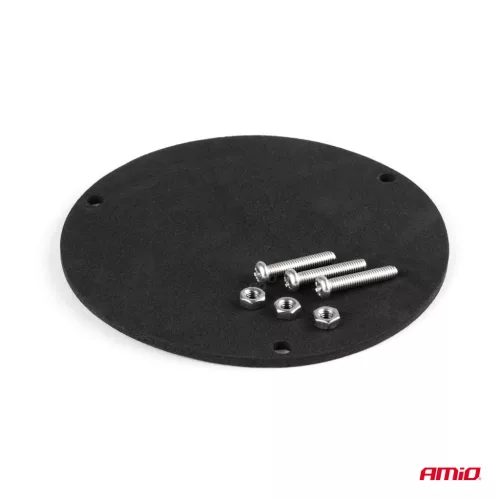 AMiO figyelmeztető lámpa W02M mágneses R65 R10 39LED 12/24V IP56 (02300)