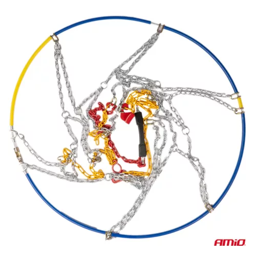 AMiO Ö-Norm hólánc 9mm + táska KNS-110 (02320)