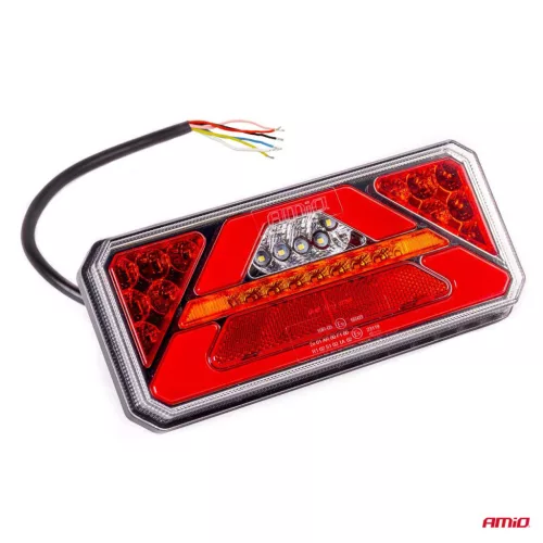 AMiO Hátsó kombinált LED-lámpa RCL-02-L dinamikus, bal (02364)