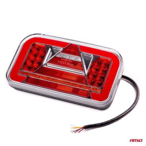 AMiO Hátsó kombinált LED-lámpa RCL-03-L dinamikus, bal (02366)