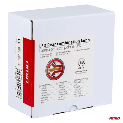 AMiO Hátsó kombinált LED-lámpa RCL-06-LR bal/jobb (02371)