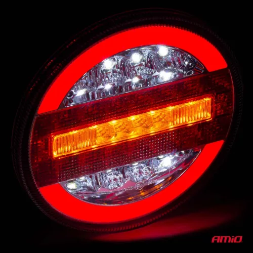 AMiO Hátsó kombinált LED-lámpa RCL-07-LR dinamikus bal/jobb (02372)