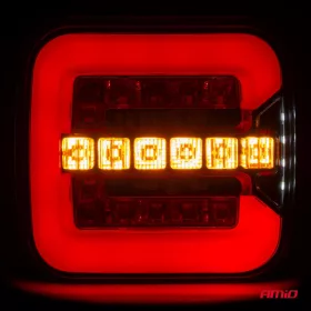   AMiO Hátsó kombinált LED-lámpa RCL-08-LR dinamikus bal/jobb (02373)