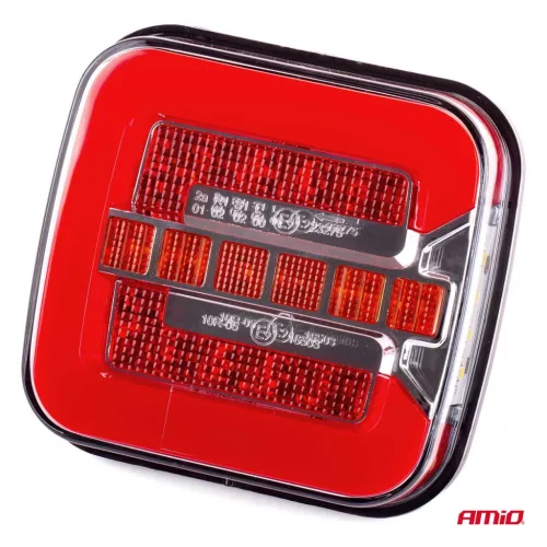 AMiO Hátsó kombinált LED-lámpa RCL-08-LR dinamikus bal/jobb (02373)