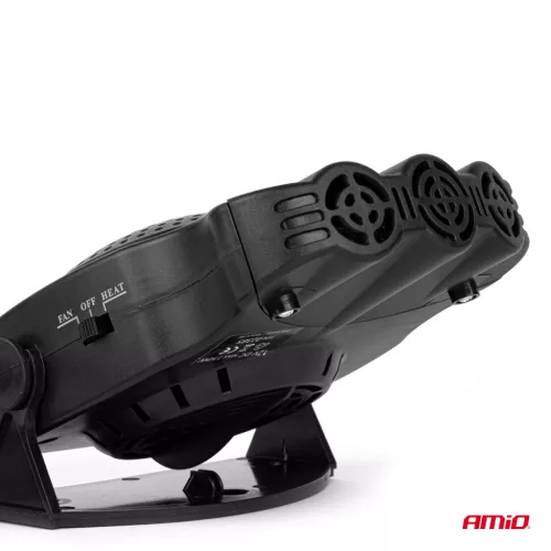 AMiO autós fűtőventilátor és páramentesítő -12V 150W (02385)