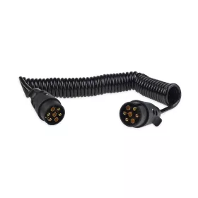 AMiO 7 pólusú spirálkábel, 12 V, 6 m (02390)