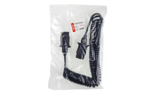 AMiO 7 pólusú spirálkábel, 12 V, 6 m (02390)