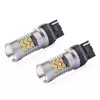 AMiO LED CANBUS 3030 24SMD T20 7440 WY21W borostyánsárga 12V/24V (02393)