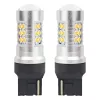 AMiO LED CANBUS 3030 24SMD T20 7440 WY21W borostyánsárga 12V/24V (02393)