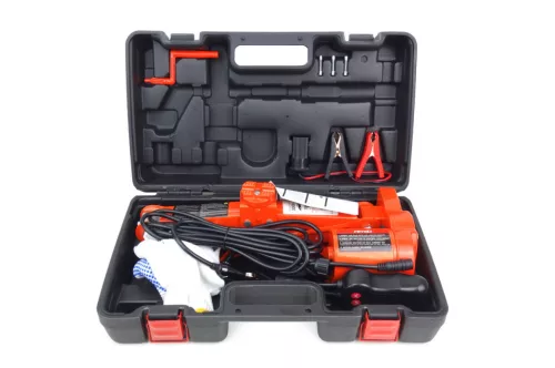 AMiO elektromos ollós emelő távirányítóval és javító készlet 3T 12V (02406)