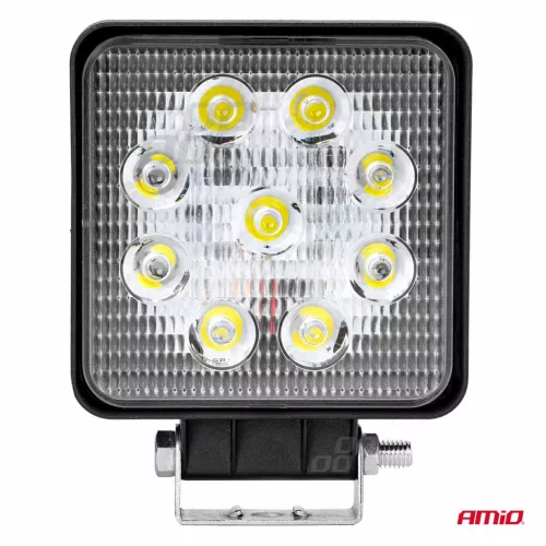 AMiO munkalámpa AWL07 9 LED szórt fényű 9-36V (02421)